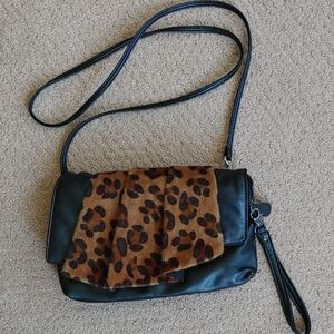 Y2K Foxy Jeans Convertible Crossbody Clutch Purse Bag
